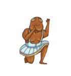 Bodybuilder like Ballet（個別スタンプ：8）