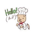 Aspiring French Cook Dog（個別スタンプ：16）