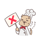 Aspiring French Cook Dog（個別スタンプ：20）