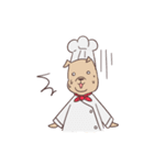 Aspiring French Cook Dog（個別スタンプ：24）