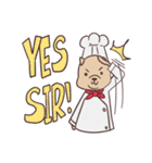 Aspiring French Cook Dog（個別スタンプ：25）