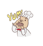 Aspiring French Cook Dog（個別スタンプ：40）