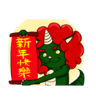 Happy Chinese New Year , Lunar New Year（個別スタンプ：6）