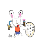 Eyeless Rabbit（個別スタンプ：23）