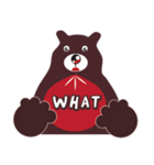 KOLAP BEAR BROWN（個別スタンプ：12）