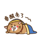 A cat which is like shiba（個別スタンプ：1）