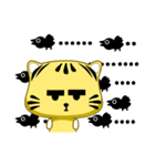 A small Yellow striped cat（個別スタンプ：13）