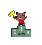 Marathon Fox（個別スタンプ：20）