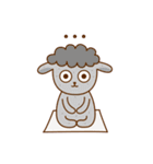 lovely baby sheep, mell（個別スタンプ：4）