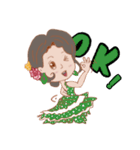 flamenco dance girl 1（個別スタンプ：4）