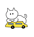 ねことくるま 猫と車 日常でつかえるネコ（個別スタンプ：3）
