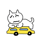 ねことくるま 猫と車 日常でつかえるネコ（個別スタンプ：35）
