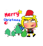 Kuru^..^！17Merry Christmas.（個別スタンプ：12）