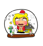 Kuru^..^！17Merry Christmas.（個別スタンプ：20）