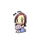 munkmink ＆ atom（個別スタンプ：3）