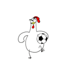 Chicken Bro Football（個別スタンプ：12）