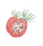 cherry tomatoes illustration（個別スタンプ：1）