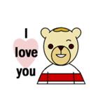 Love＆Peace Bear（個別スタンプ：10）