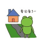 Silly Frog's Daily Life（個別スタンプ：31）