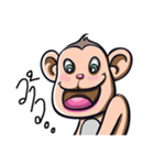 JAO JOR Naughty Monkey（個別スタンプ：4）