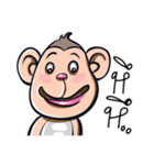 JAO JOR Naughty Monkey（個別スタンプ：7）