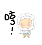 Toilet paper girl（個別スタンプ：9）