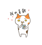 hello working cat :::（個別スタンプ：37）