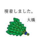 大橋のビジネスほうれん草（個別スタンプ：4）