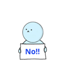 I don't talk (English version)（個別スタンプ：10）