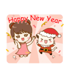 Nana's daily life-3 Happy New Year（個別スタンプ：1）