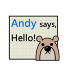 Andy Says（個別スタンプ：1）
