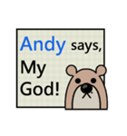 Andy Says（個別スタンプ：10）