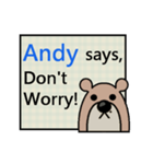 Andy Says（個別スタンプ：11）