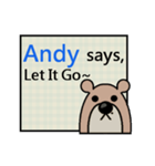 Andy Says（個別スタンプ：14）