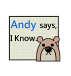 Andy Says（個別スタンプ：15）