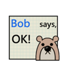 Bob Says（個別スタンプ：4）