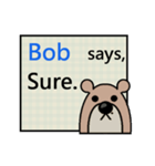 Bob Says（個別スタンプ：5）