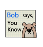 Bob Says（個別スタンプ：7）