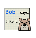 Bob Says（個別スタンプ：8）