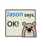 Jason Says（個別スタンプ：4）