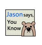 Jason Says（個別スタンプ：7）