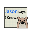Jason Says（個別スタンプ：15）