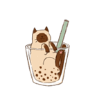 Bubble Tea Cat（個別スタンプ：9）