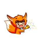 Little Fox's Daily Routine（個別スタンプ：3）