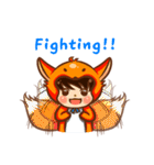 Little Fox's Daily Routine（個別スタンプ：4）