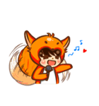 Little Fox's Daily Routine（個別スタンプ：6）