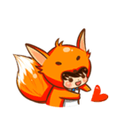 Little Fox's Daily Routine（個別スタンプ：13）