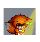 Little Fox's Daily Routine（個別スタンプ：17）