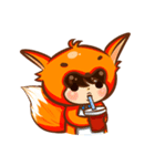 Little Fox's Daily Routine（個別スタンプ：19）