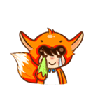 Little Fox's Daily Routine（個別スタンプ：22）